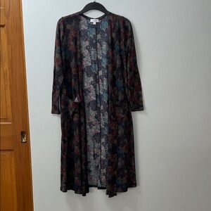 Full-Length Lularoe multi colored duster